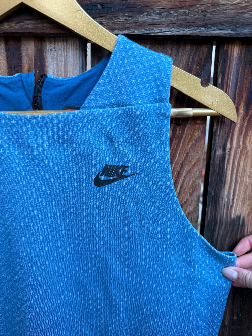 Nike Sportswear Sleeveless Knit Mini Dress with Pockets Size:M - Picture 2 of 7